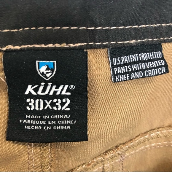 Kuhl Konfidant Air Pant Dark Khaki lightweight vented performance stretch - Picture 12 of 12